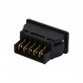 Uxcell Car Power Window Switch With Wiring Harness Socket Adapter Replacement 5 Pin 2 In 1 Dc 12v