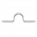 Uxcell 10mm 0 4 Rigid Pipe Strap 2 Holes Tube 201 Stainless Steel Tension Clip Clamp 16pcs