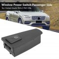 Qiilu 20752919 Car Window Switch Power Passenger Side For Truck Fh12 Fm Vnl 21543901 20752913