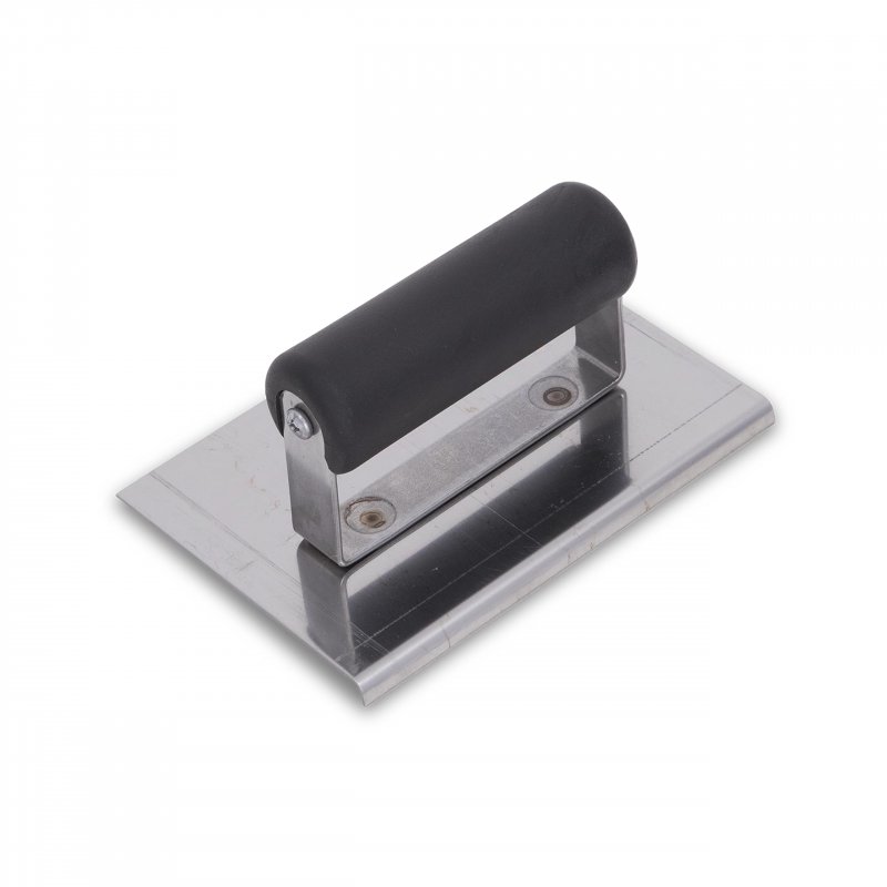 Marshalltown Qlt Stainless Steel Hand Edgers Plastic Handle 152mm Length 102mm Width 16mm Lip 13mm Radius Ce509sp