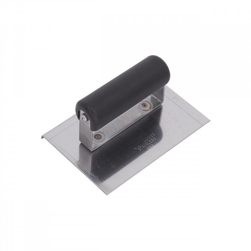 Marshalltown Qlt Stainless Steel Hand Edgers Plastic Handle 152mm Length 102mm Width 16mm Lip 13mm Radius Ce509sp