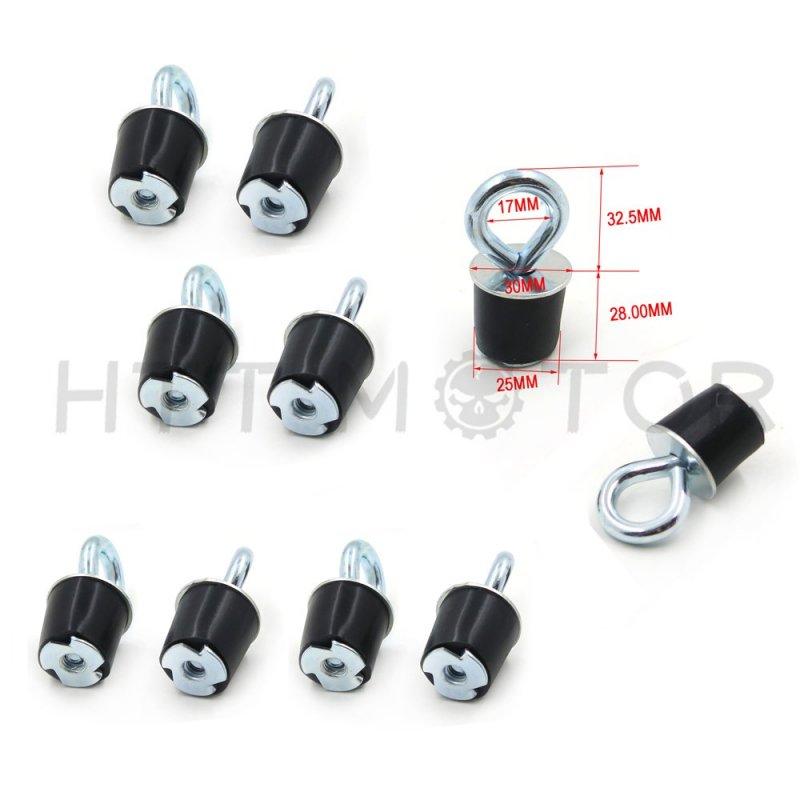 Httmt 8 Pack-lock Ride Lock And Atv Tie Down Anchor For Polaris Rzr Sportsman Ace