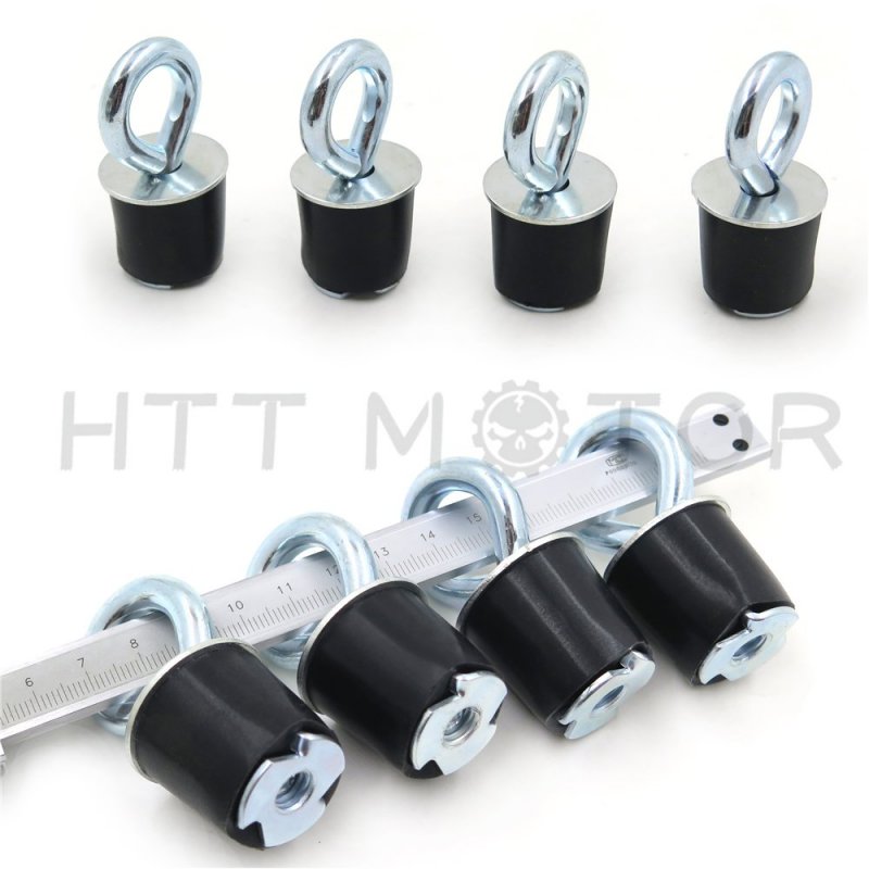 Httmt 8 Pack-lock Ride Lock And Atv Tie Down Anchor For Polaris Rzr Sportsman Ace