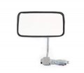 Chrome Cafe Bar End Motorcycle Mirror Rectangular 3 1 4 X 5