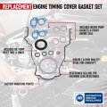 Engine Timing Cover Gasket Set Replaces Tcs45993 12633904 Compatible With Buick Cadillac Chevrolet Gmc Hummer 4 8l 3l 5 7l 0l 6