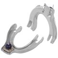 Auto Dynasty Adjustable Front Upper Camber Kit Compatible With Honda Civic Crx 88-91 2-pieces Silver 