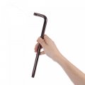 Uxcell T55 Anti Tamper Proof Torx Star Key Bit Wrench L-shape 9 45-inch Long Arm S2 Steel