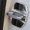 Polarlander 4pcs Car Styling Stainless Door Lock Buckle Protective Cover For Bmw 2015 2016 2017 2 Series Travel Edition 2014 X6
