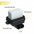 X Autohaux Hvac Blower Motor Resistor Kit Control Module With Wpt688 Connector Wire Harness 27151-zt00a Replacement For Nissan