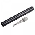 1 2 Drive Socket Accessory Set7mm Deep 6-point Impact 8 Length And 1 4 Hex Shank Adapter 