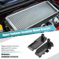 X Autohaux 2pcs Upper Radiator Insulator Mount Bracket For Chevrolet Malibu 2016-2022 Buick Lacrosse 2017-2019 No 23336339