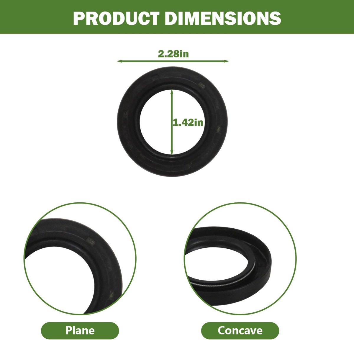 Oil Pan Gasket Kit Replaces 24-041-66-s 25-032-06-s Fit For 75560 Exmark And 75563 Magic Circle Kohler Engines Includes Seal