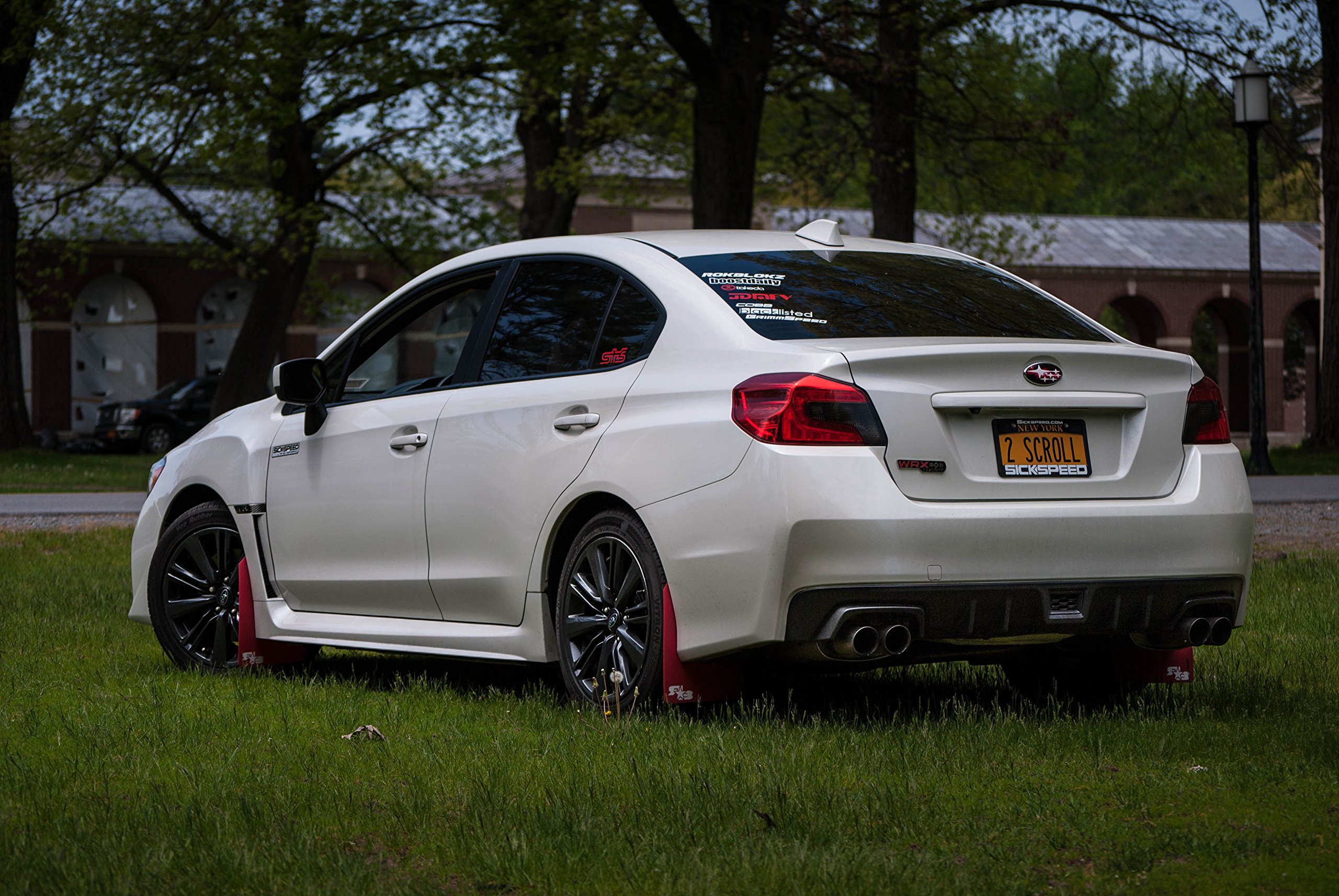 Rokblokz 2015 Subaru Wrx Sti Mud Flaps Multiple Colors Available Guards Are Custom Cut And Fit Include All Mounting Hardware