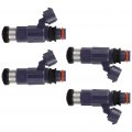 Injectors 4 Holes Fuel Injector Set Fit For 2001003 Mazda Protege 2 0l 2002-2003 Protege5 2 