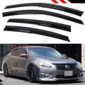 3d Wavy Style Window Visor Rain Guard Deflector Compatible With 2013-2015 Nissan Altima 4 Door Sedan