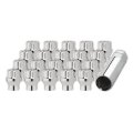 Dpaccessories 20 Chrome 14x1 5 Open End Duplex Et Spline Tuner Lug Nuts For Aftermarket Wheels Loe2n8hcsch04020 