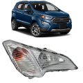 Driving Fog Lamps Assembly Replacement For 2018-2022 Ecosport Lights Halogen Front Bumper Passenger Side Gn1z13200ac 
