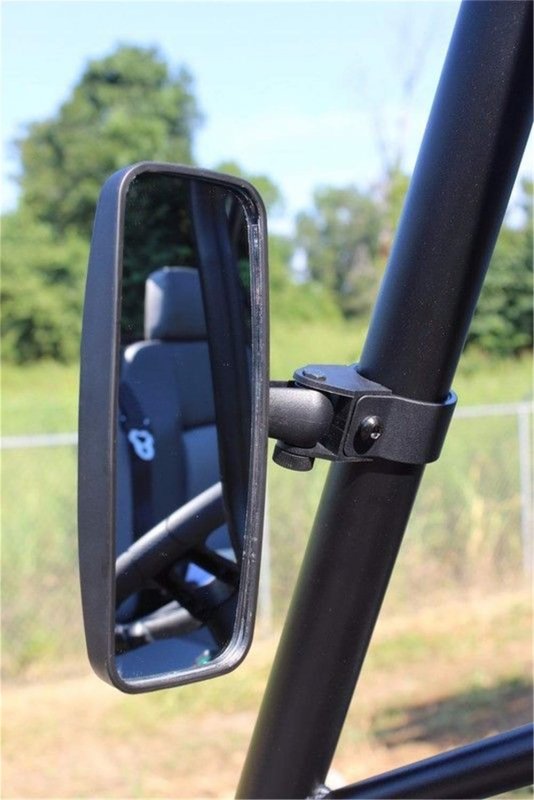 Utv Convex Rear View And Side Mirror With Grab Handle For Polaris Rzr Fits 1 75 In Roll Bars High Impact Shatterproof Glass
