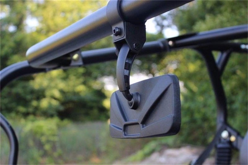 Utv Convex Rear View And Side Mirror With Grab Handle For Polaris Rzr Fits 1 75 In Roll Bars High Impact Shatterproof Glass