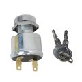 Replacement 17421g1 2-terminal Key Igntion On Off Switch With Keys Compatible Stock Chaser Personnel Carriers Shuttle Series 