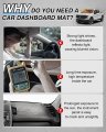 Cartist Dash Cover Custom Fit For Ford F-150 F150 Lightning 2022 2023 2024 Accessories Dashboard Mat Non-slip Pad Carpet