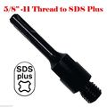 Mtp Core Drill Bit Adapter 5 8 -11 Unc Thread Male To Sds Plus Shank Diamond Hammer Power 