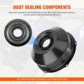 For 1988-2000 Honda Fourtrax 300 Rear Brake Drum Cover Kit Trx300 Trx300fw 40520-hc4-000 91253-hc4-003 91355-hc4-003