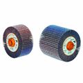 Walter Coolcut Linear Finishing Flap Abrasive Drum 3800 Maximum Rpm 4-1 Diameter X 4 Width 5 8 -11 Arbor 40 Grit 