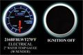 Water Temperature Gauge- Electrical Blue White Performance Series 52mm 2 1 16 