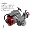 Tdpro 47cc 49cc 2-stroke Engine Motor Handlebar Chain Throttle Cable Switch Kit For Mini Pocket Scooter Dirt Bikes Atv Quad