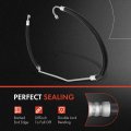 A-premium Power Steering Hose Pressure Line Assembly Compatible With Ford F-250 Super Duty F-350 2008-2010 5 4l 6 8l Pump To