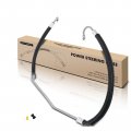 A-premium Power Steering Hose Pressure Line Assembly Compatible With Ford F-250 Super Duty F-350 2008-2010 5 4l 6 8l Pump To