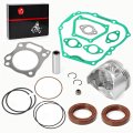 357cc Engine Rebuild Kit 0 5mm Oversize Piston Rings Gaskets Seals For Yamaha 4 Cycle Golf Cart Motor G21 G22 G23 G27 G28 Ydra