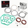 357cc Engine Rebuild Kit 0 5mm Oversize Piston Rings Gaskets Seals For Yamaha 4 Cycle Golf Cart Motor G21 G22 G23 G27 G28 Ydra