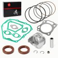 357cc Engine Rebuild Kit 0 5mm Oversize Piston Rings Gaskets Seals For Yamaha 4 Cycle Golf Cart Motor G21 G22 G23 G27 G28 Ydra