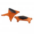 Fsfy Engine Case Stator Cover Guard Slider Protector Cnc Aluminum For Kawasaki Versys Ninja 650 Kle650 2006-2017 Orange