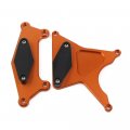 Fsfy Engine Case Stator Cover Guard Slider Protector Cnc Aluminum For Kawasaki Versys Ninja 650 Kle650 2006-2017 Orange