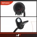 A-premium Abs Wheel Speed Sensor Compatible With Ford Lincoln Models Explorer 2011-2012 Taurus 2010-2012 Flex 2009 Mks