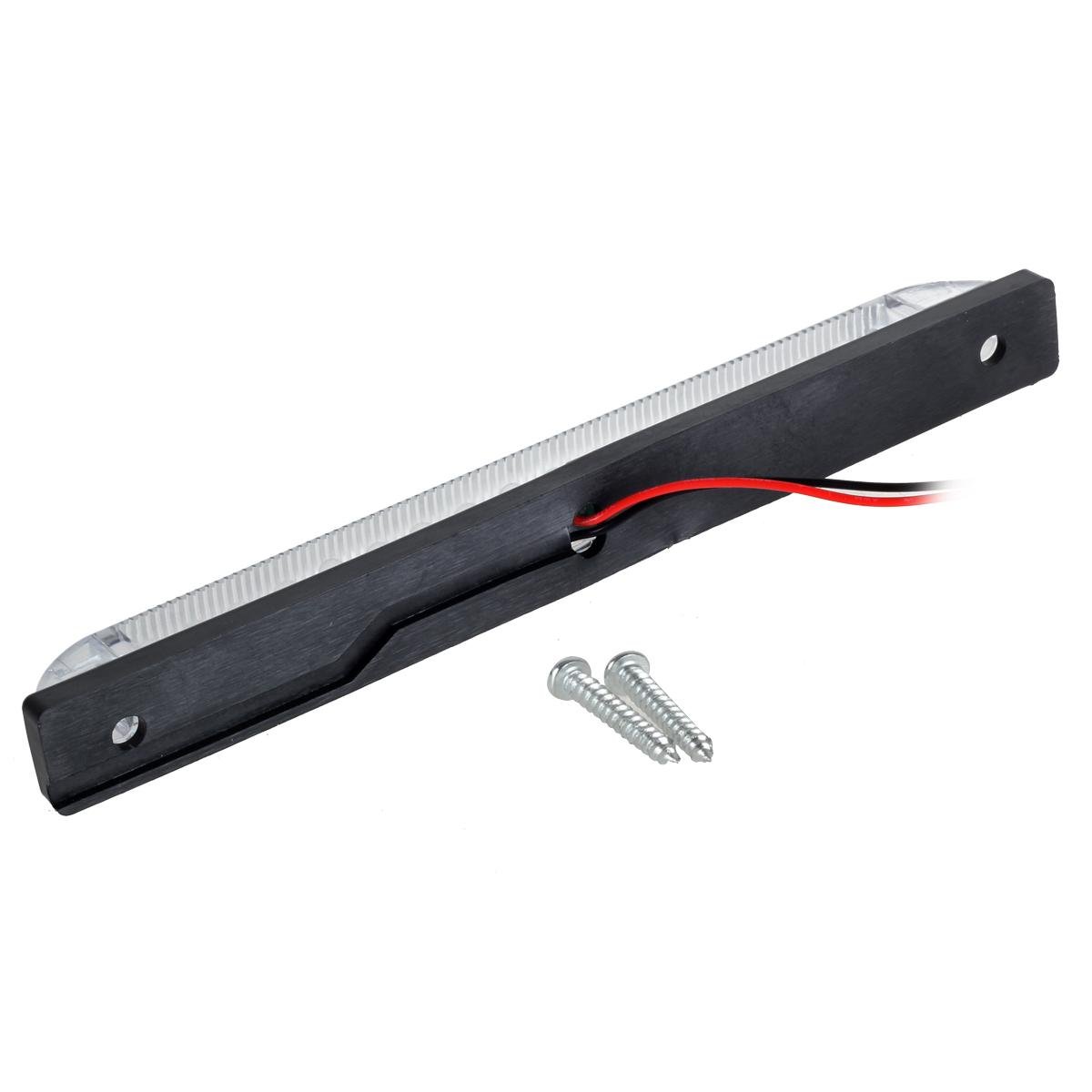 8 In Slim Line White 30 Led Utility Strip Light Bar 12v Marker Interior Dome And Under Hood Lights For Truck Trailer Camper Rv