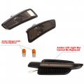 Ecotric 4 Pcs Smoke Lens Front Fender Bumper Side Marker Lights Lamps W O Bulbs Compatible With 2008-2009 Pontiac G8 2 Packages