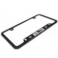 Real 3k Black Carbon Fiber License Plate Frame For Ford Mustang 2 3l Ecoboost Glossy Finish 12 In X 6 Universal Fit 