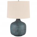 Signature Design By Ashley Malthace 24 5 Metal Accent Table Lamp Beige Copper Blue Bronze 