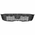Ki1200206 Factory Style Front Bumper Grill Grille Assembly With Black Moulding Compatible Sorento Ex 2019-2020 Chrome