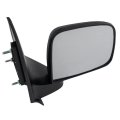 Passenger Side Door Mirror For Mazda B4000 1997 Replacement Fo1321156 F87z17682saa Zzp069120 Black Standard Style Mount