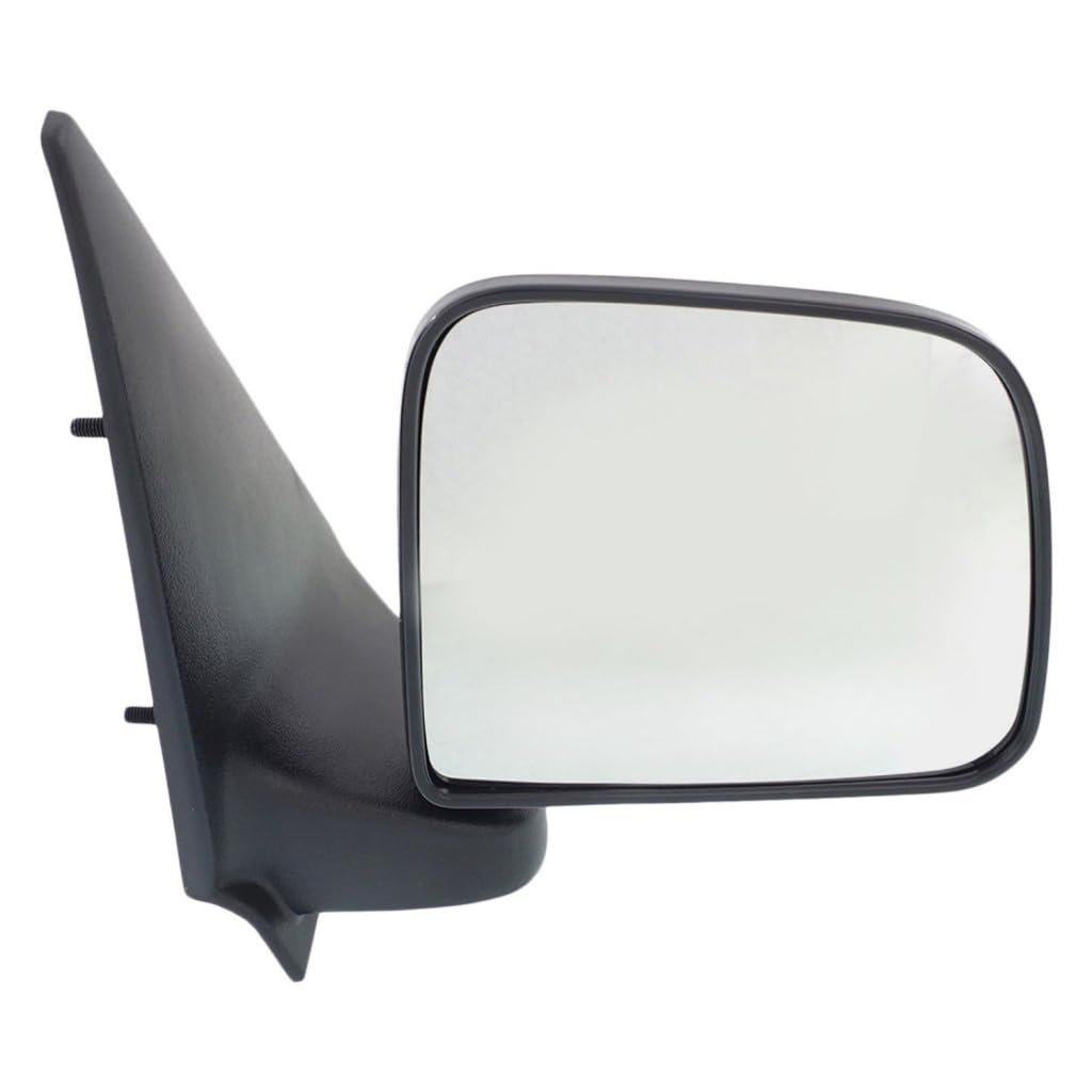 Passenger Side Door Mirror For Mazda B4000 1997 Replacement Fo1321156 F87z17682saa Zzp069120 Black Standard Style Mount