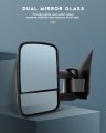 Ocpty Towing Mirrors Power No Heated Left Driver Right Passenger Side Tow Fit For 1997-2003 F150 Standard Extended Cab Not 4