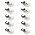 Usonline911 10pcs 1156 P21w 12v Light Bulb Car Brake Stop Signal Turn Reverse Tail Lamp Ba15s 1073 1095 1141 1156a 1156na