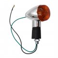 Wflnhb 4pcs Chrome Motorcycle Turn Signal Blinker Indicator Light Replacement For Honda Suzuki Yamaha