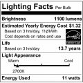 Satco S11357 Bulb Warm White