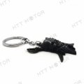 Httmt Kc-005- Black Pirates Sword Keychain Key Ring Unisex